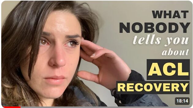 ACL Recovery mental health talk