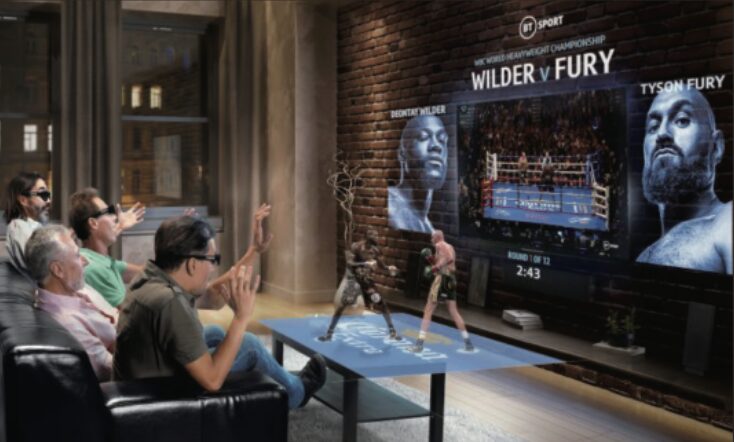 Augmented live sports