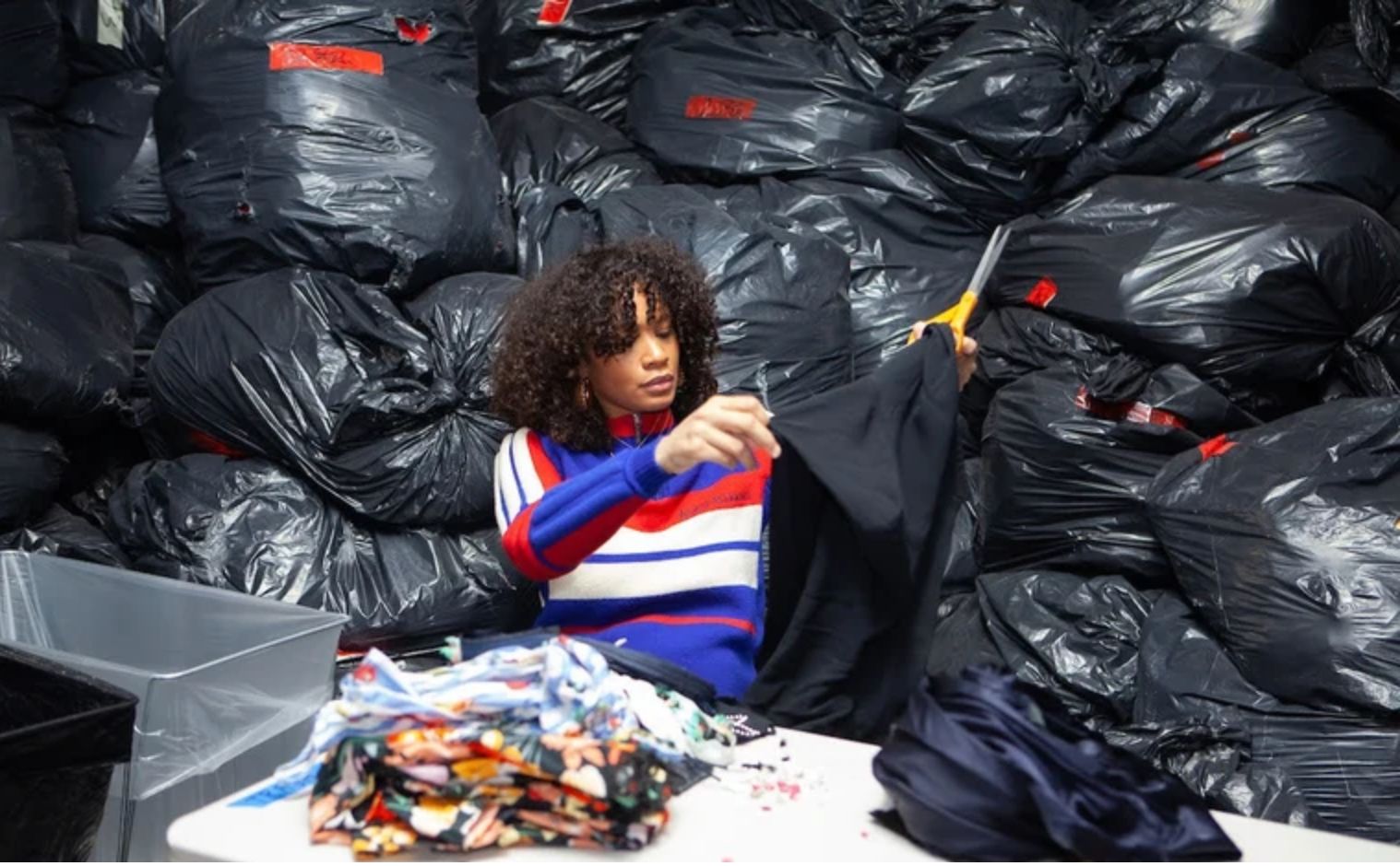 Brand owner collecting material