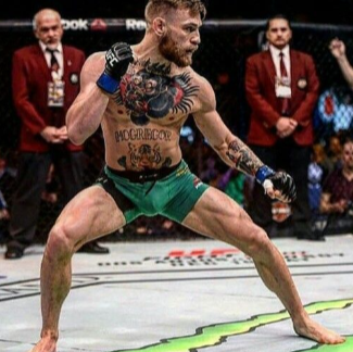 Connor Macgregor in fighting stance