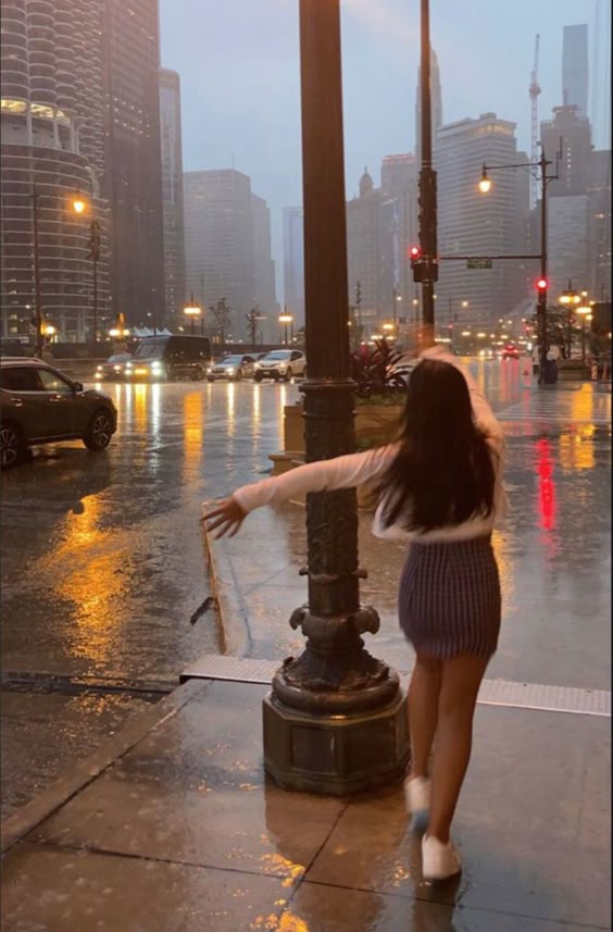 Dancing in the rain