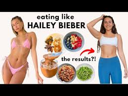 Eating like Haily Bieber