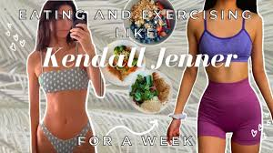 Eating like Kendall Jenner