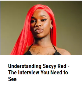 Female Hip Hop artists – Sexy red interview