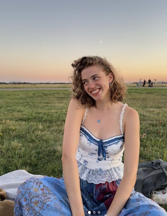 Girl in field