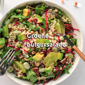 Groene bulgursalade
