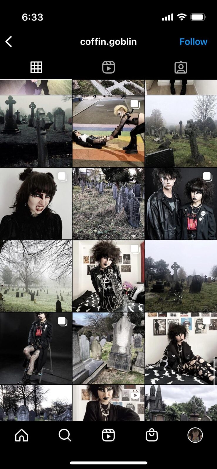 Grunge instagram