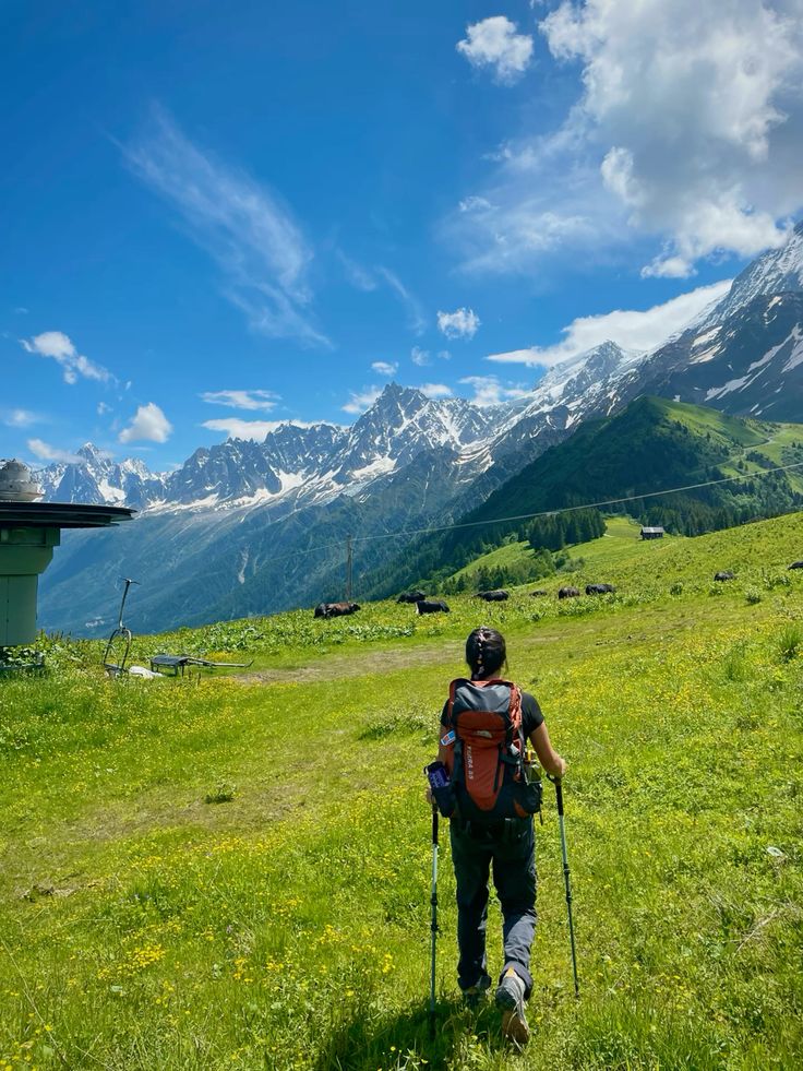 Hiking alps
