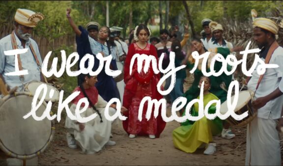 I wear my roots like a medal Typography
