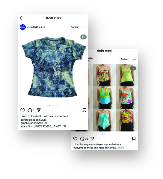 INSTAGRAM THRIFT STORE