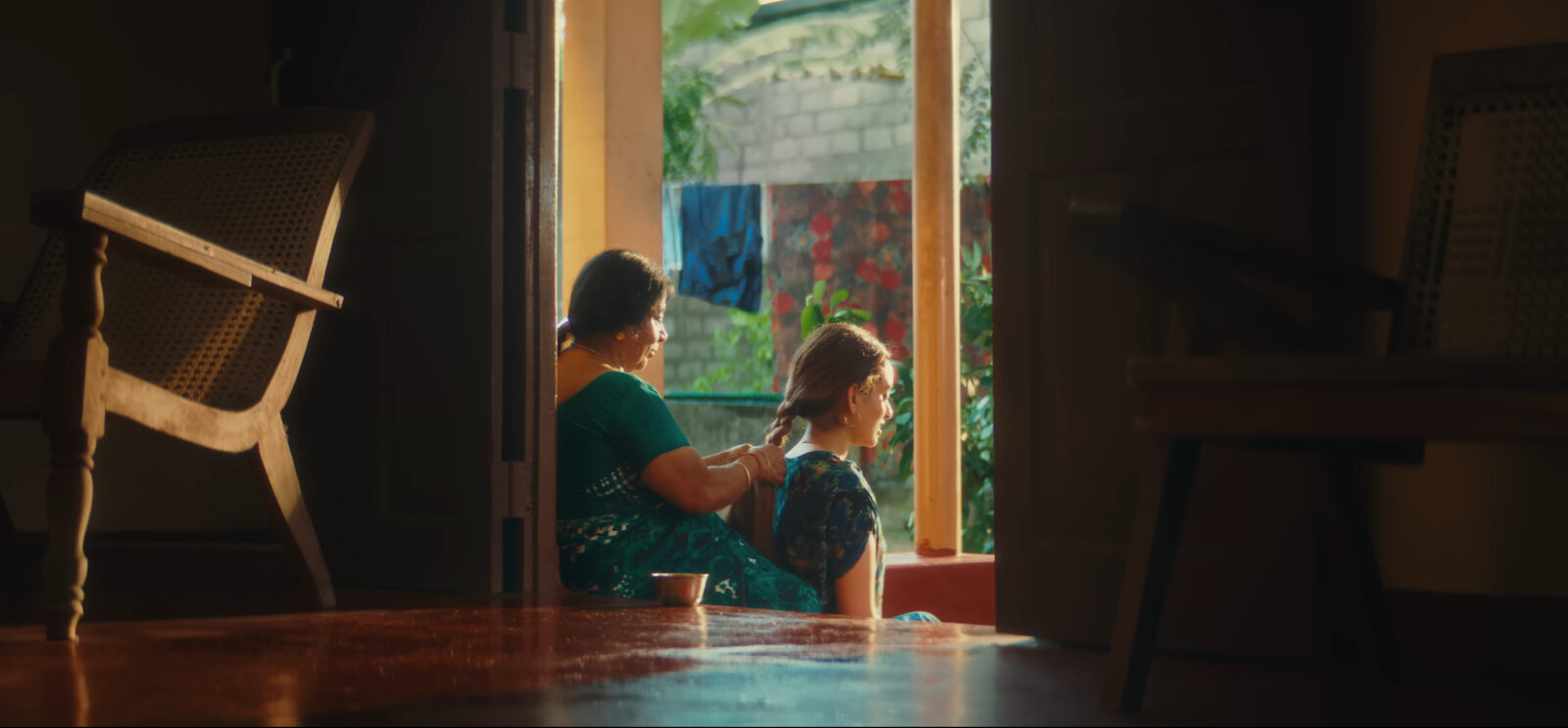 Indian hair braiding nostalgia