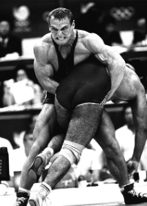 Intens wrestlers