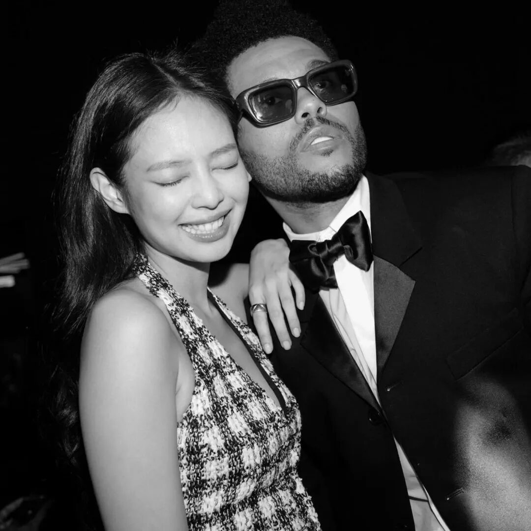 Jennie x Theweeknd