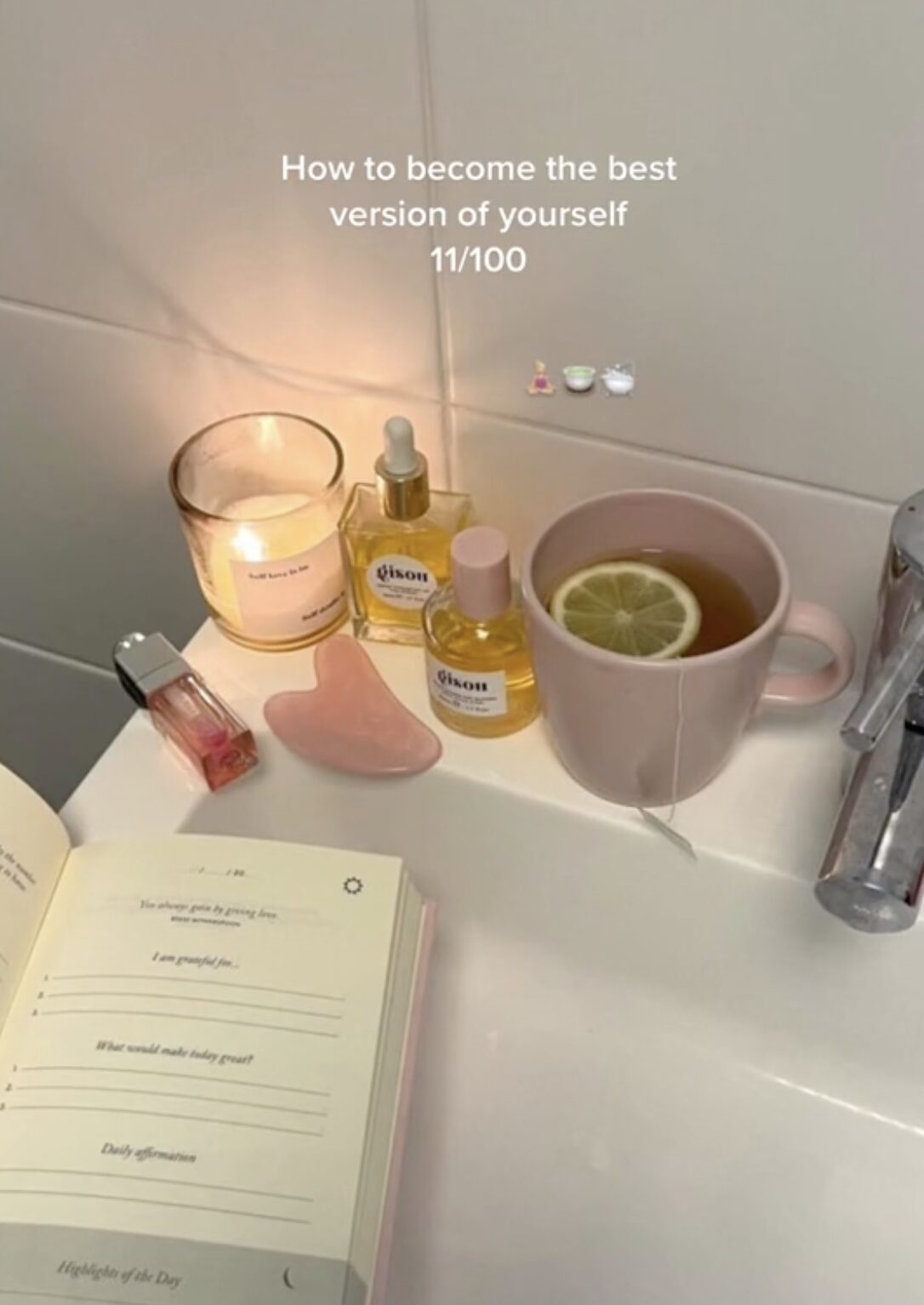 Journal bathtub