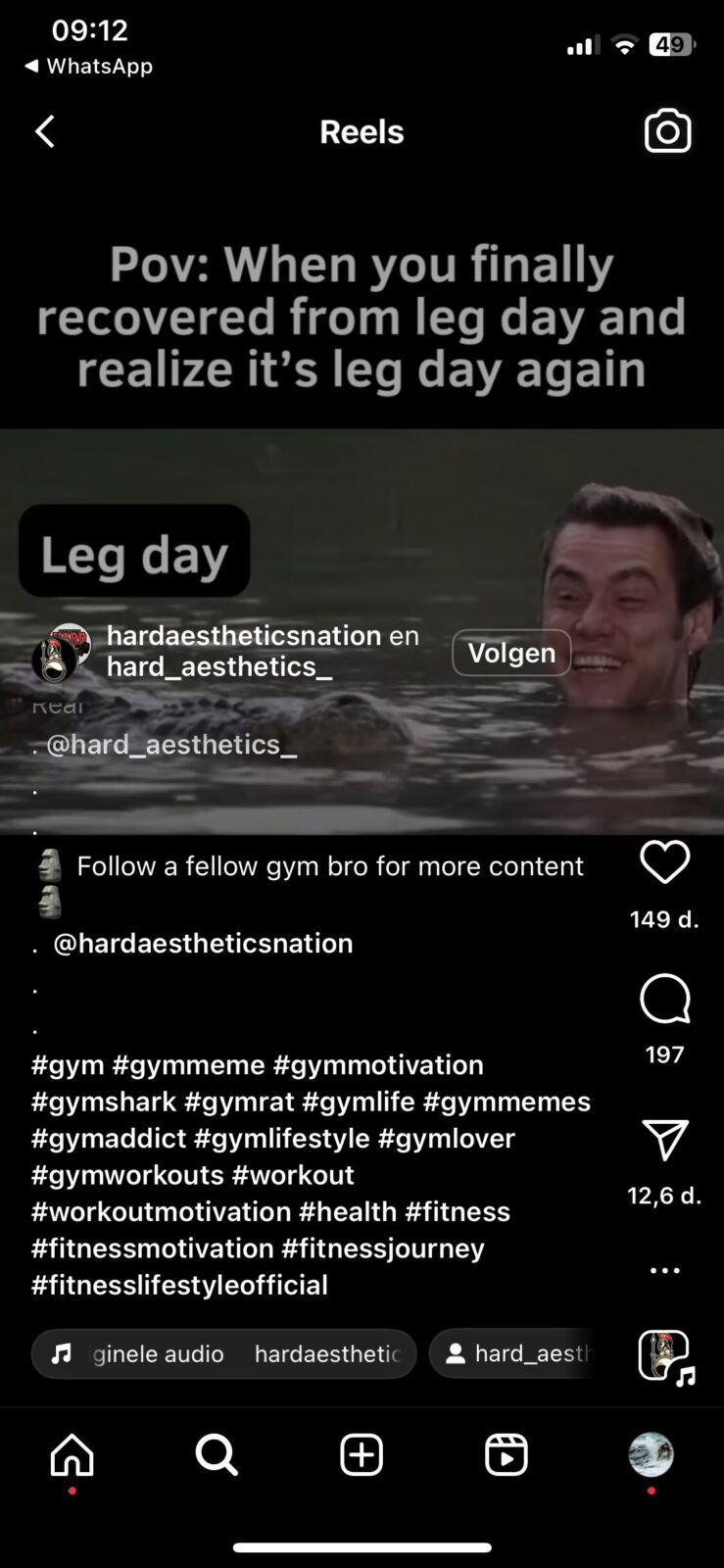 Legday meme