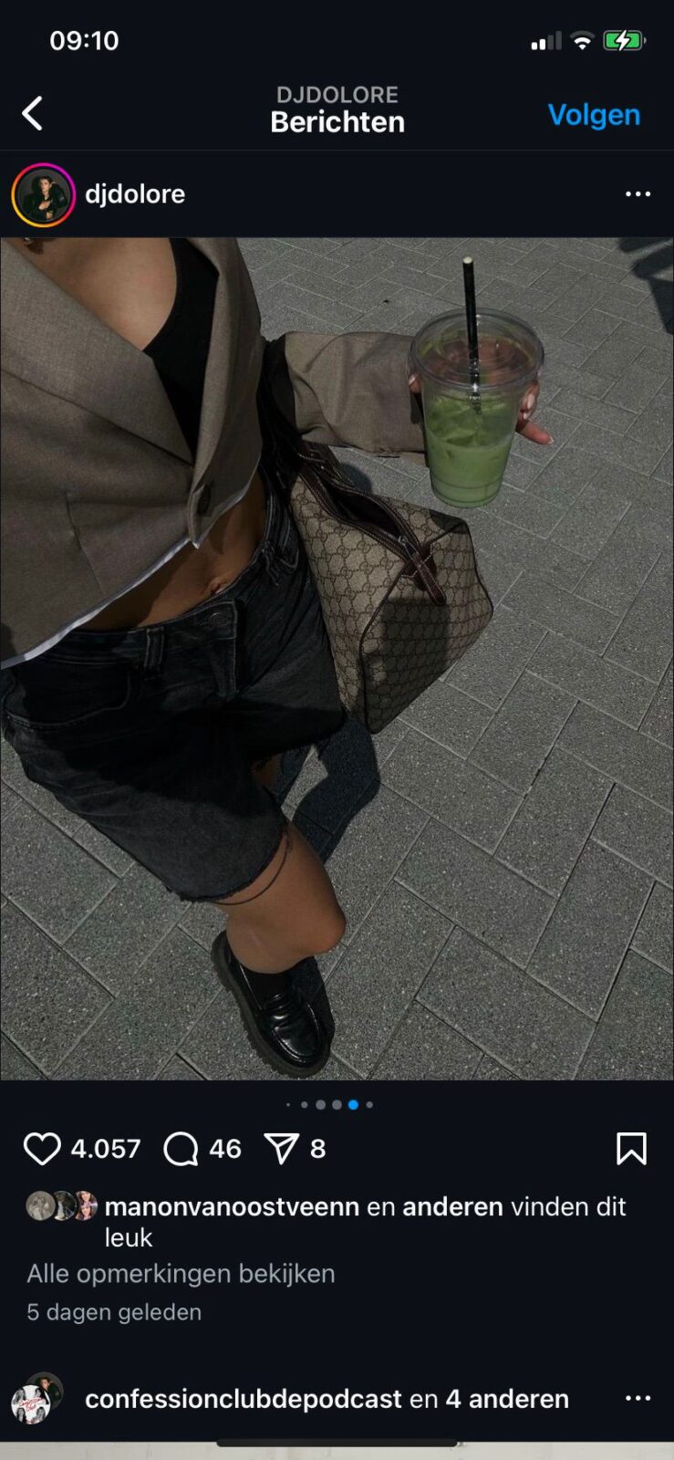Matcha fashion statement