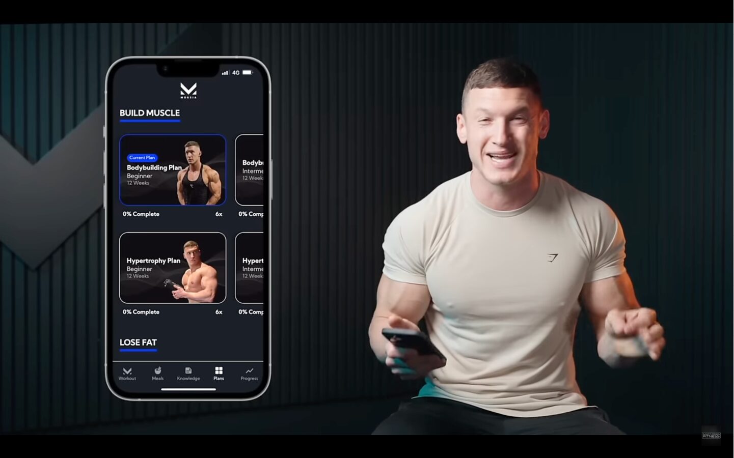 Morsia fitness app