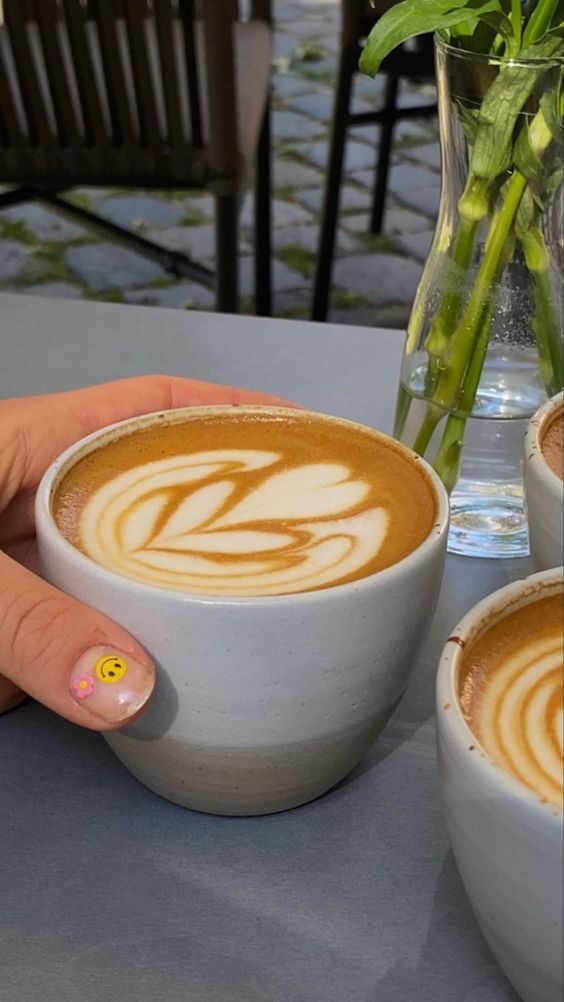 nice taking picture of coffee