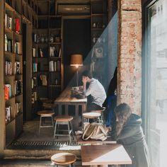 person studying