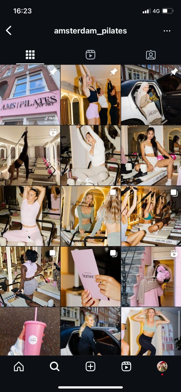 Pilates Instagram