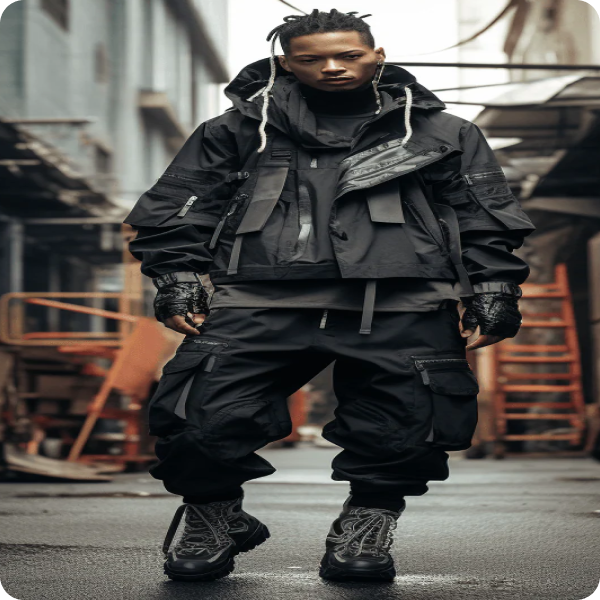 Rebellious style – techwear 2