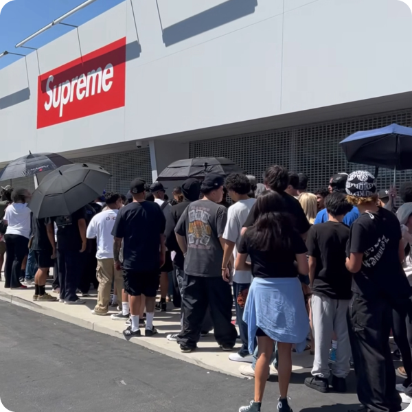 Releasing products in limited quantities – queuing up 1