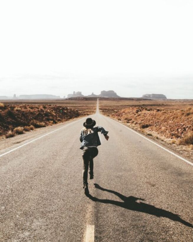 Running to peace