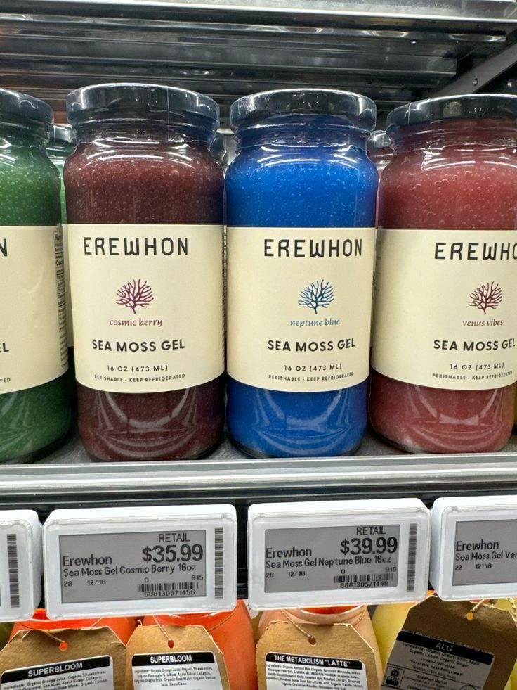 Sea moss gel erewhon