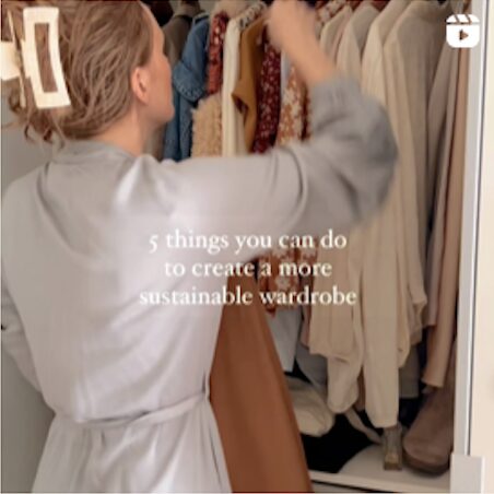 Sustainable wardrobe