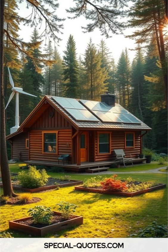 Tiny house green energy