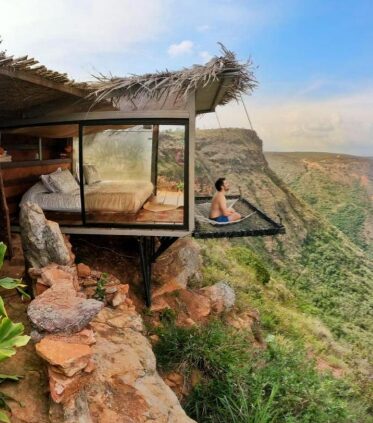 Tiny house nature view