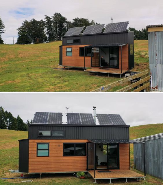 Tiny house_solar_pannels_flexible