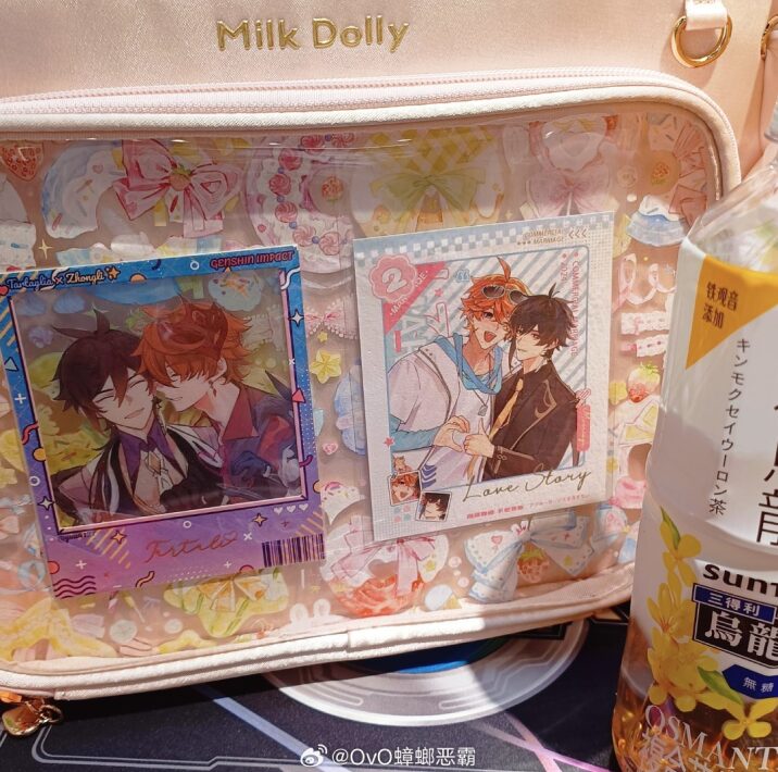 Transparent Decorated bag