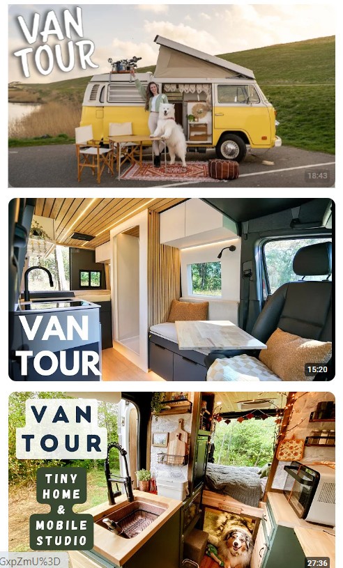 Van tour videos