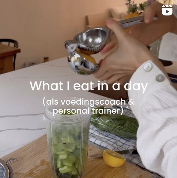 What I eat in a day
