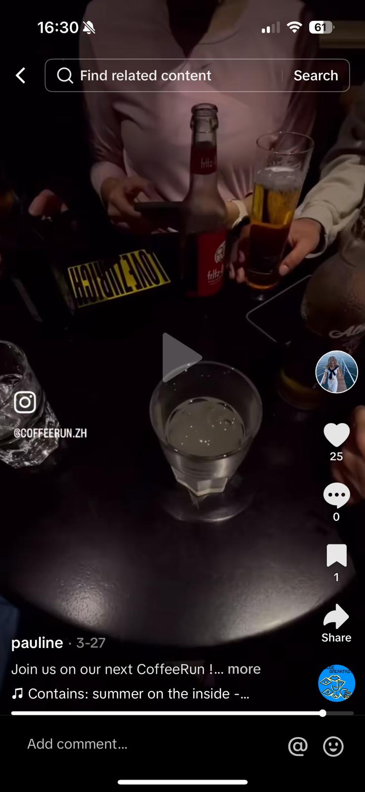 alcohol on the table