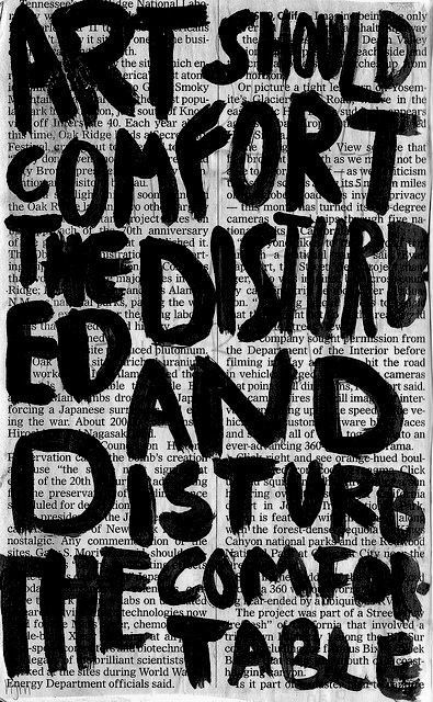 art discomfort