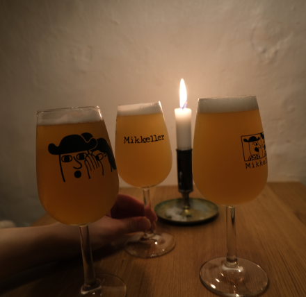 beers and candle