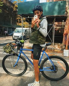 blue bike