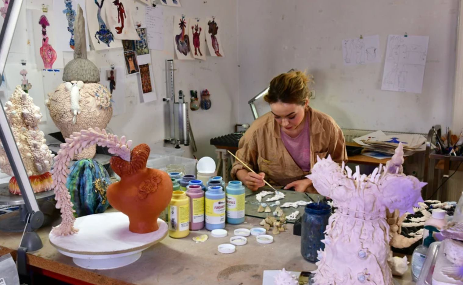 ceramic jewellery making