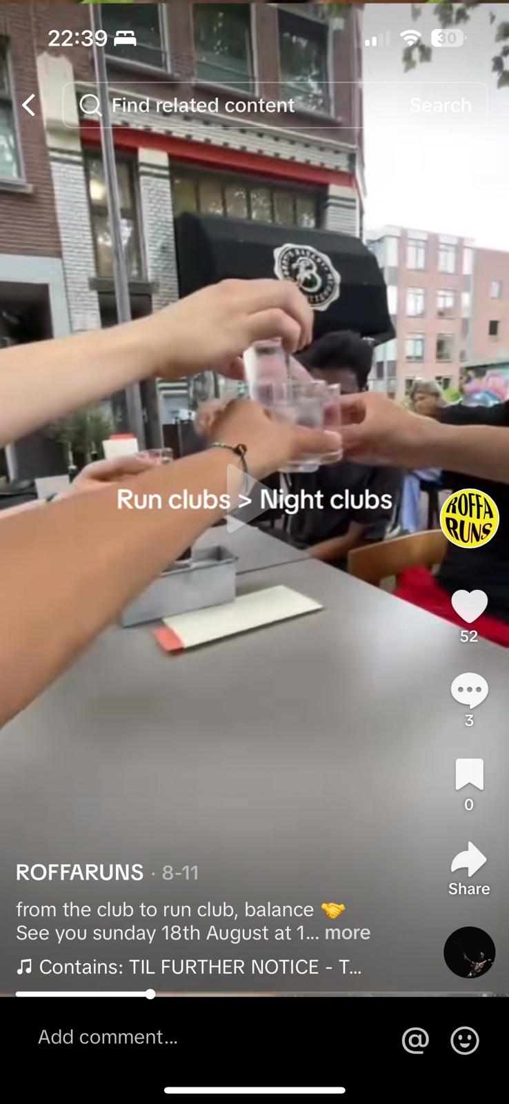 cheers to run clubs