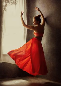 dancing woman