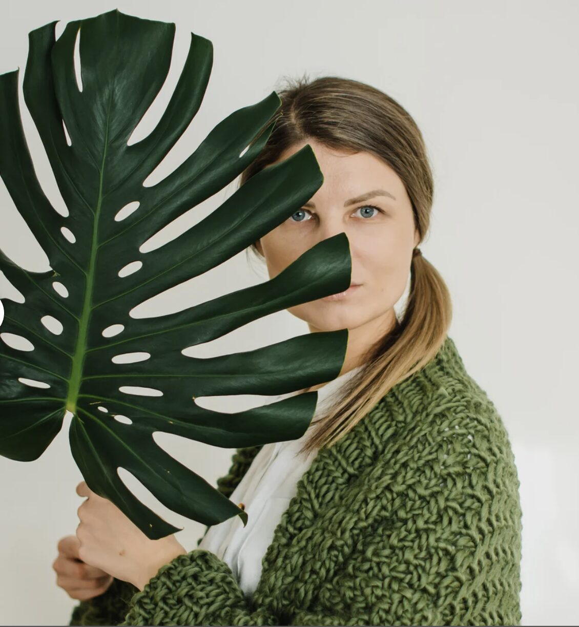 eco conscious cardigan