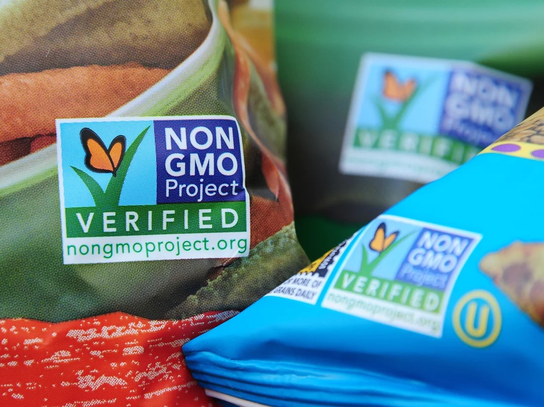 foodlabeling-gmo free label in products