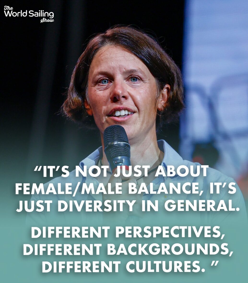 francesca clapcich about the importance of diversity