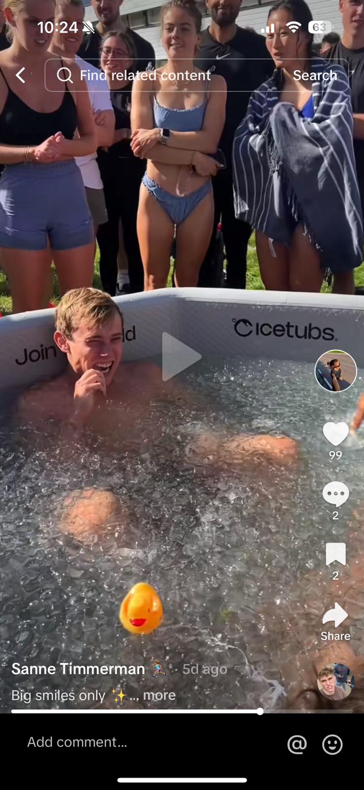 ice bath