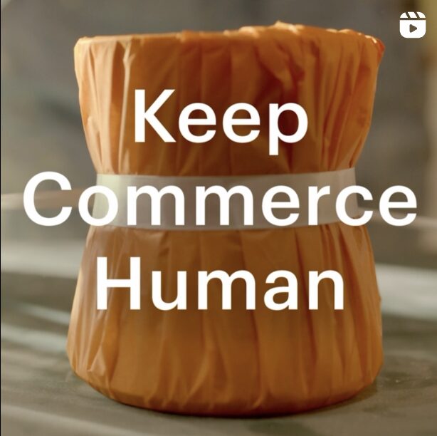 Keep commerce human
