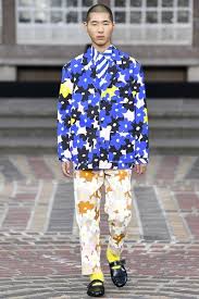 kenzo suit runway