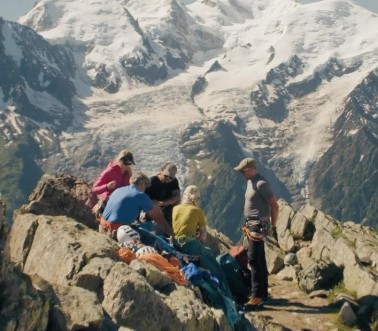 lunch on mountain group