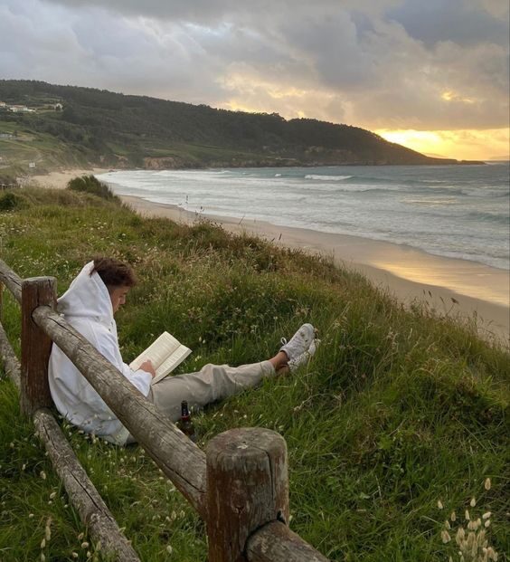 man in dunes